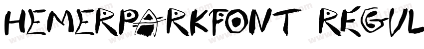 HEMERPARKfont Regula字体转换